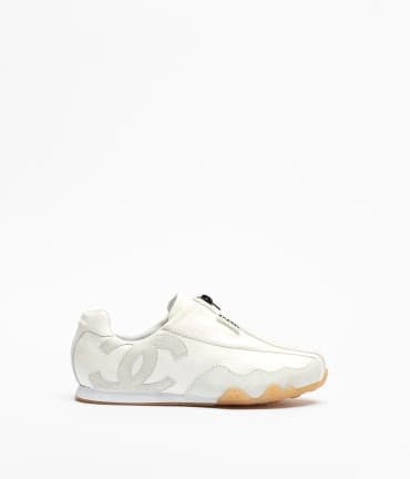 CHANEL Calfskin & Suede Sneakers